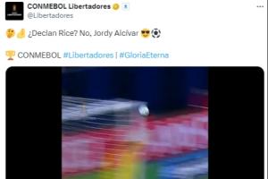 开云官网-孰美？解放者杯官推晒十分角世界波：赖斯？不，是乔迪-阿尔西瓦