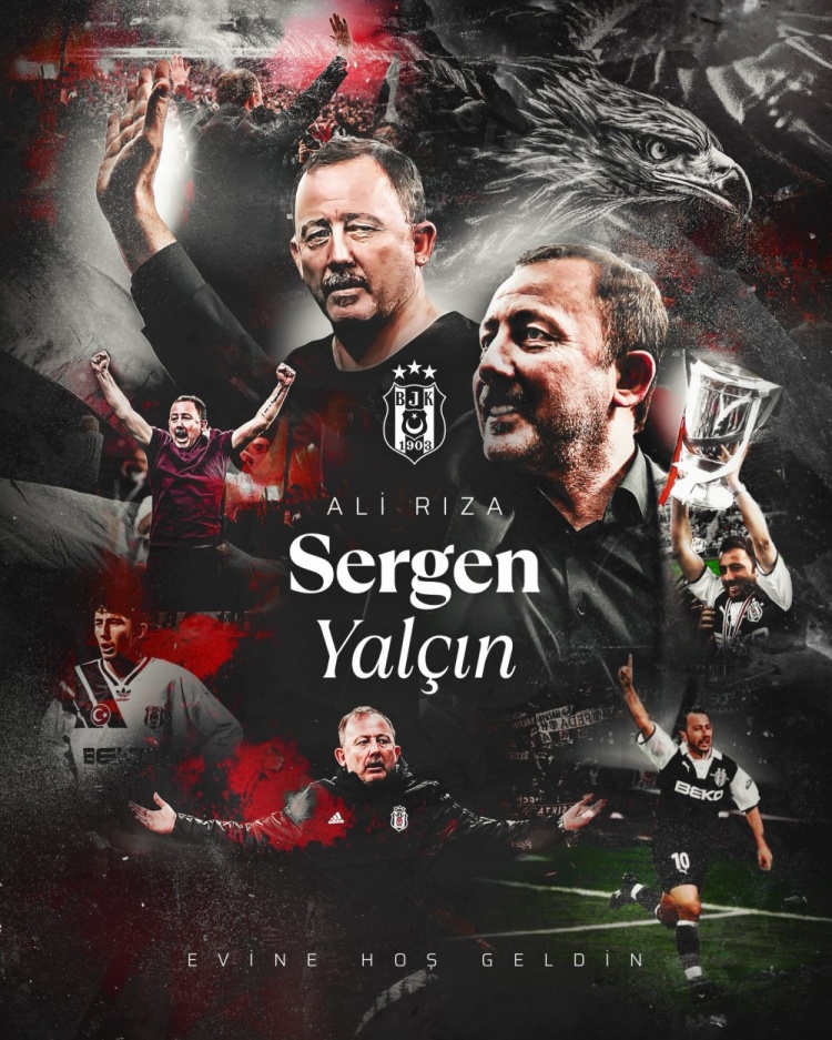 开云-官方：亚尔钦出任贝西克塔斯新帅，顶替昨日被解雇的索尔斯克亚